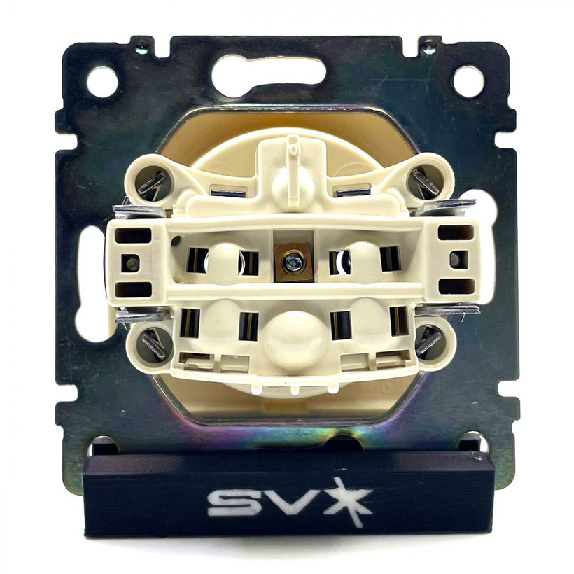 Valena 1-zásuvka béžová