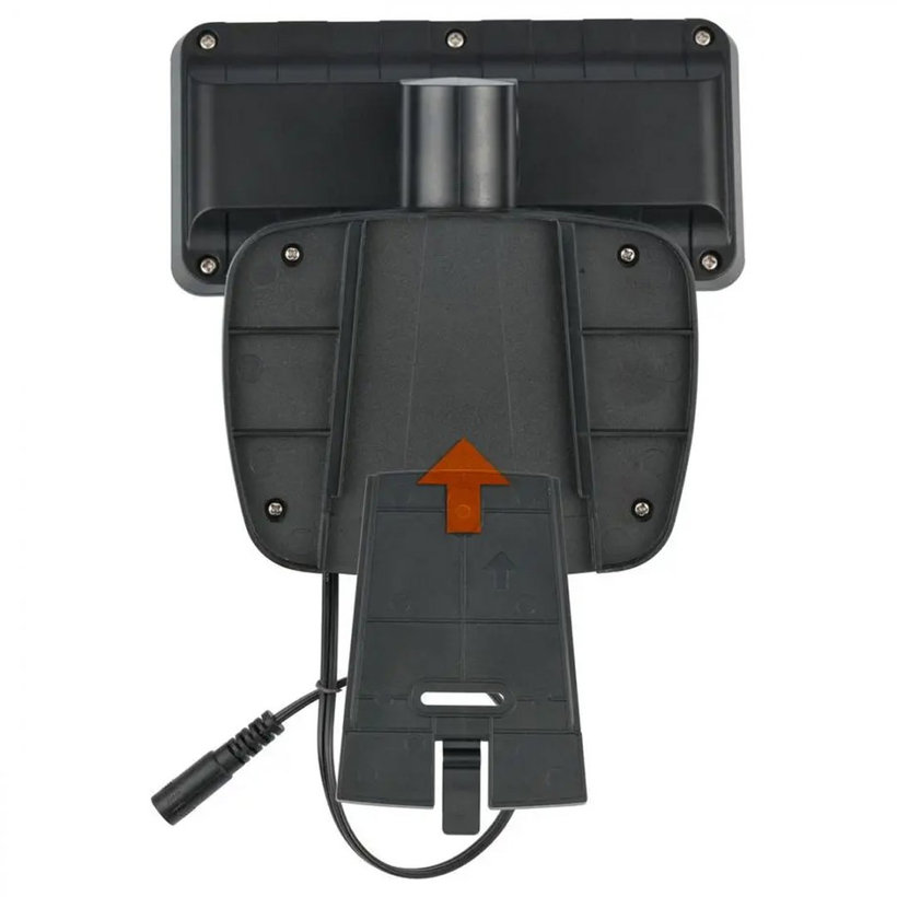 Solárny LED reflektor s pohybovým PIR detektorom antracit