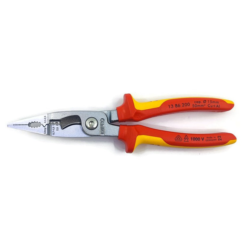 Kliešte elektroinštalačné 200 mm