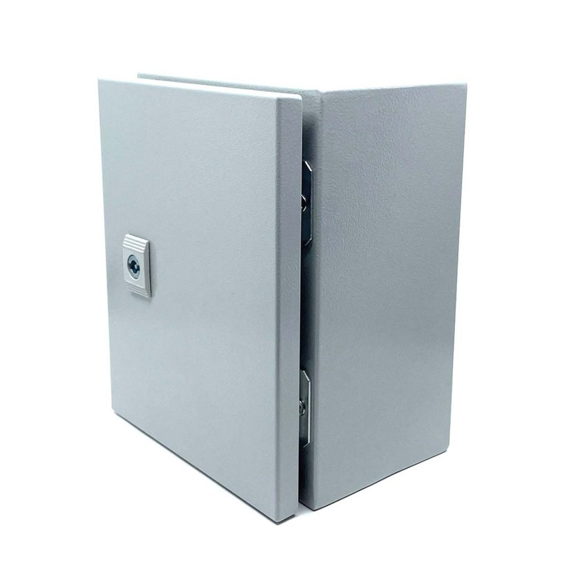 Oceľovo-plechová rozvodnica, sivá 250x300x150mm