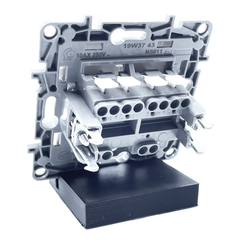 Niloé vypínač č.5 biely