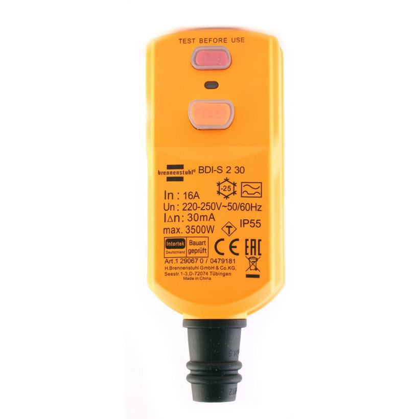 Mobilný prúdový chránič k bazénom a na kosenie BDI-S 2 30