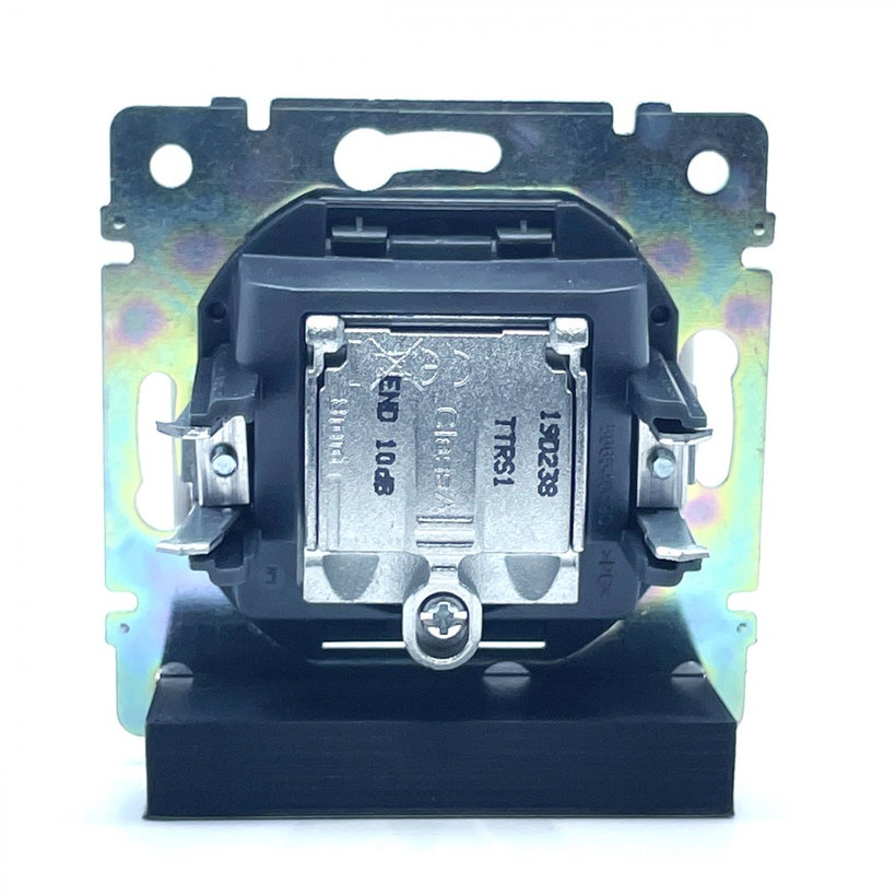 Valena TV-RD-SAT koncová zásuvka biela