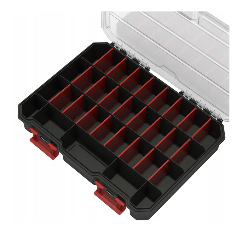 Sada 4 organizérov Compact SET 1B - čierne