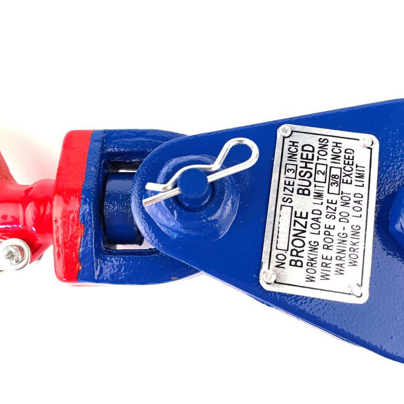 Kladka pre veľké zaťaženie s hákom 10-12/75mm-2T