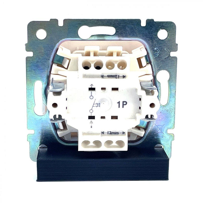 Valena tlačidlo č.1/0 biela