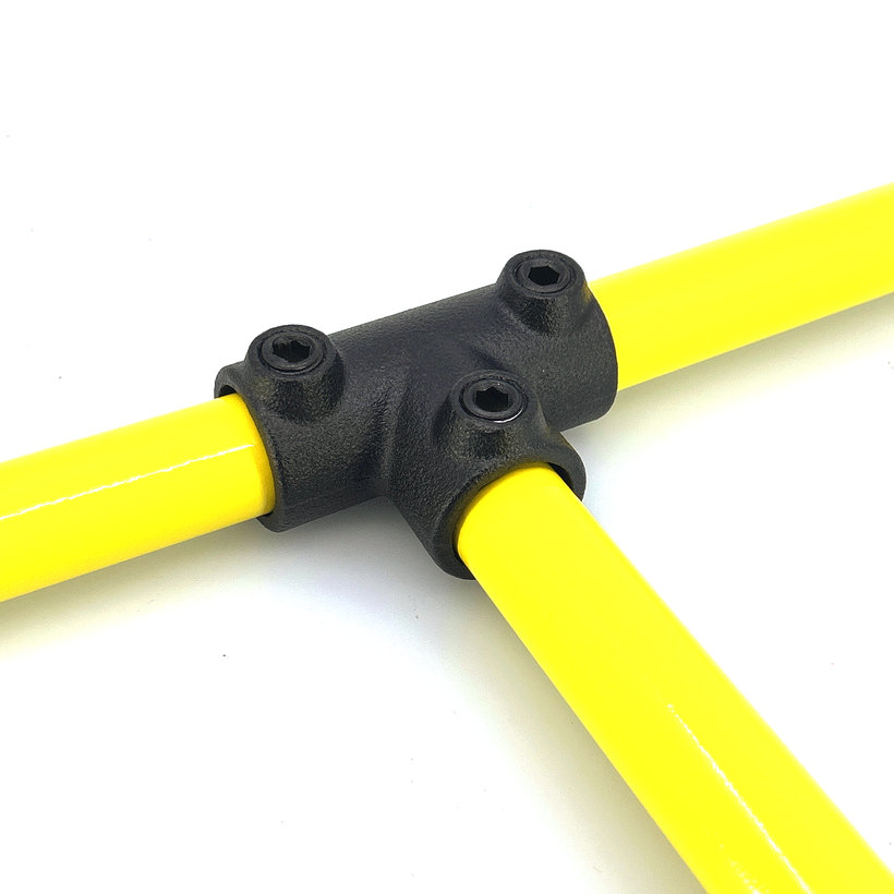 Spojovací článok tvar T 27 mm - čierny