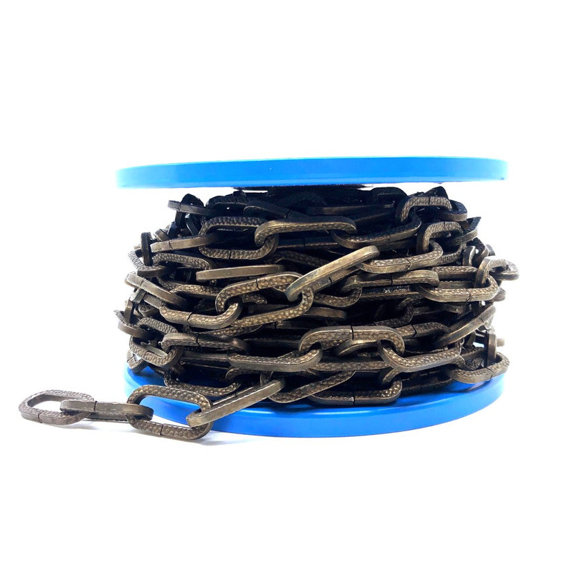 Reťaz ozdobná tepaná brunýrovaná 2mm