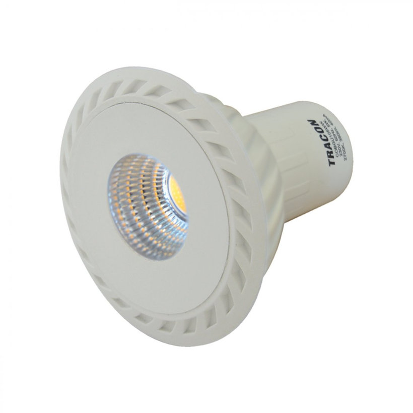 LED žiarovka COB GU10 5W - stmievateľná - studená biela