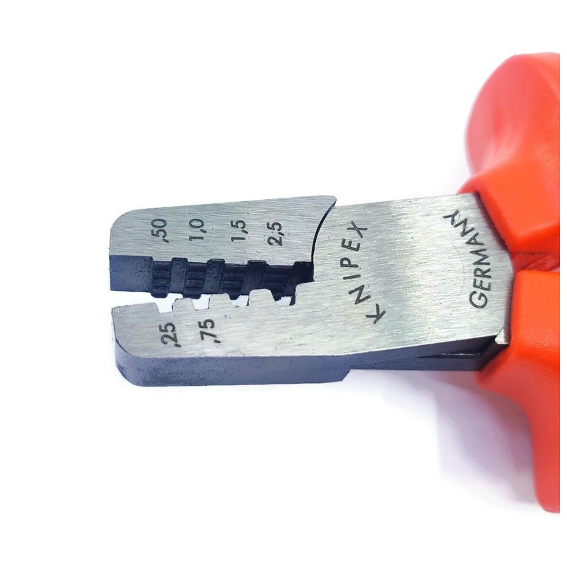 Kliešte lisovacie pre koncové dutinky 145 mm