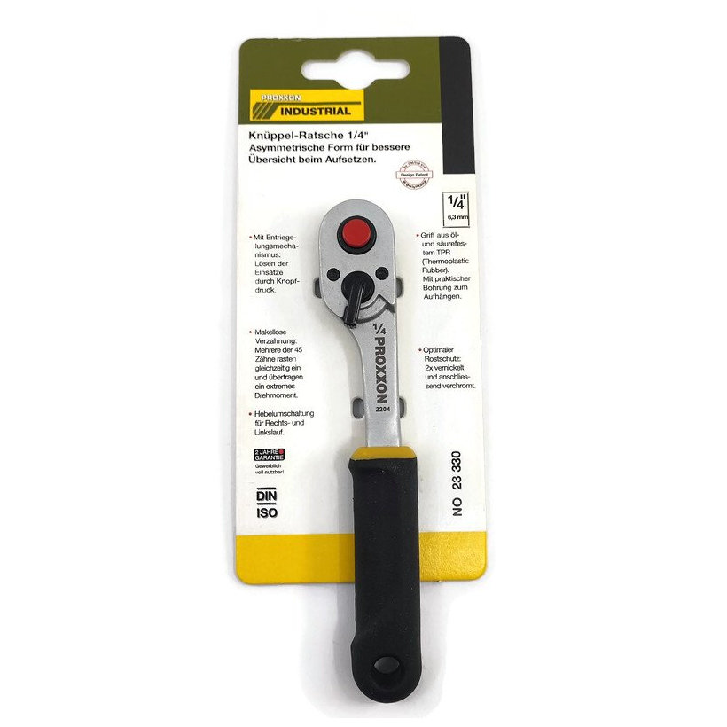 Račňa s páčkou 1/4´´