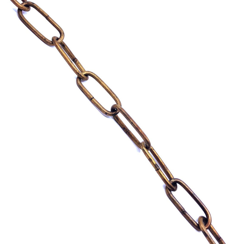 Reťaz ozdobná/brunýr.mosadz 4mm