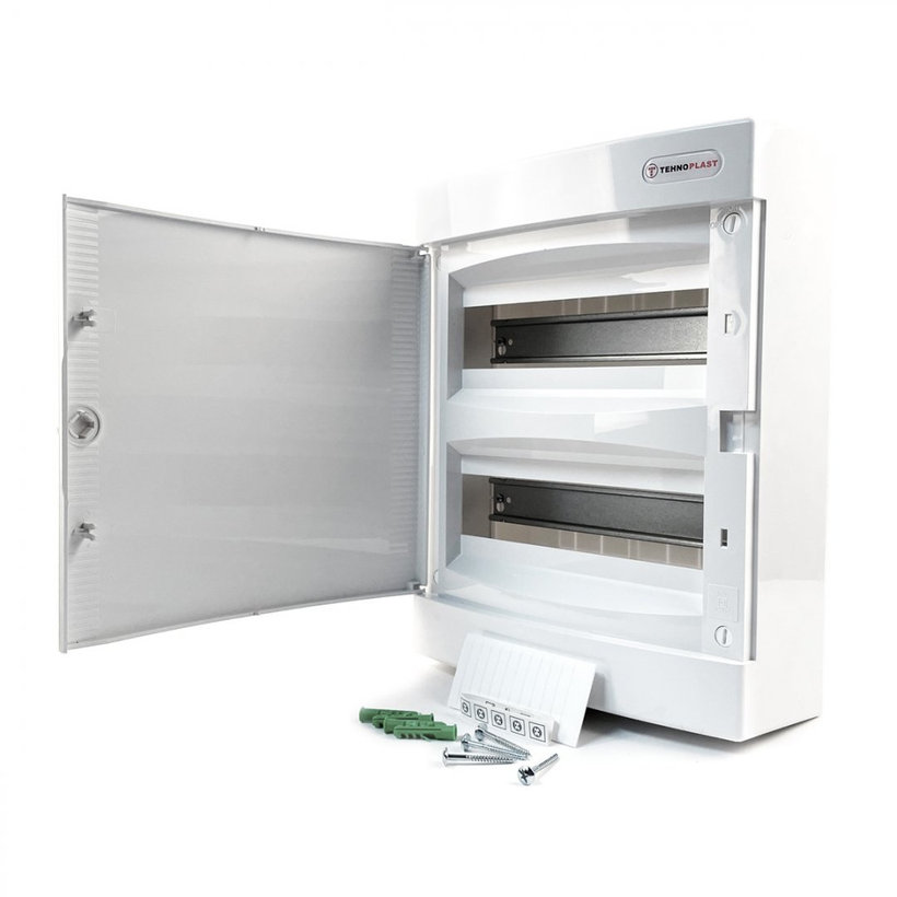 Rozvodnica nadomietková biela N24 - C/N 287x361x112mm