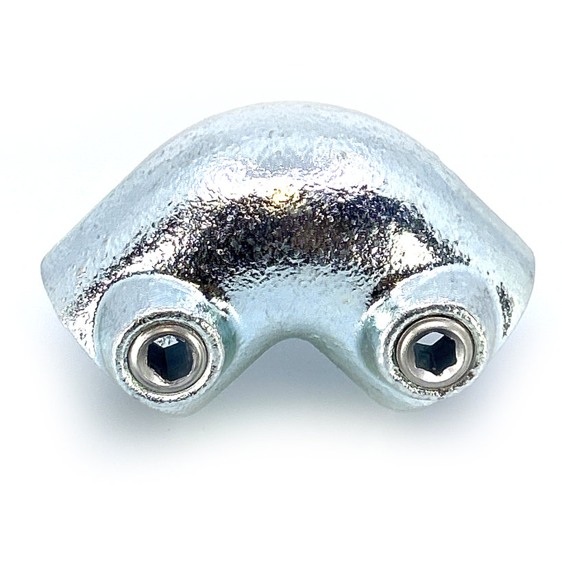 Spojovací článok tvar L 27 mm - pozinkovaný
