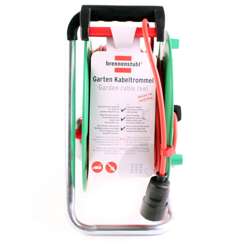 Predlžovací kábel na bubne záhradný 50m