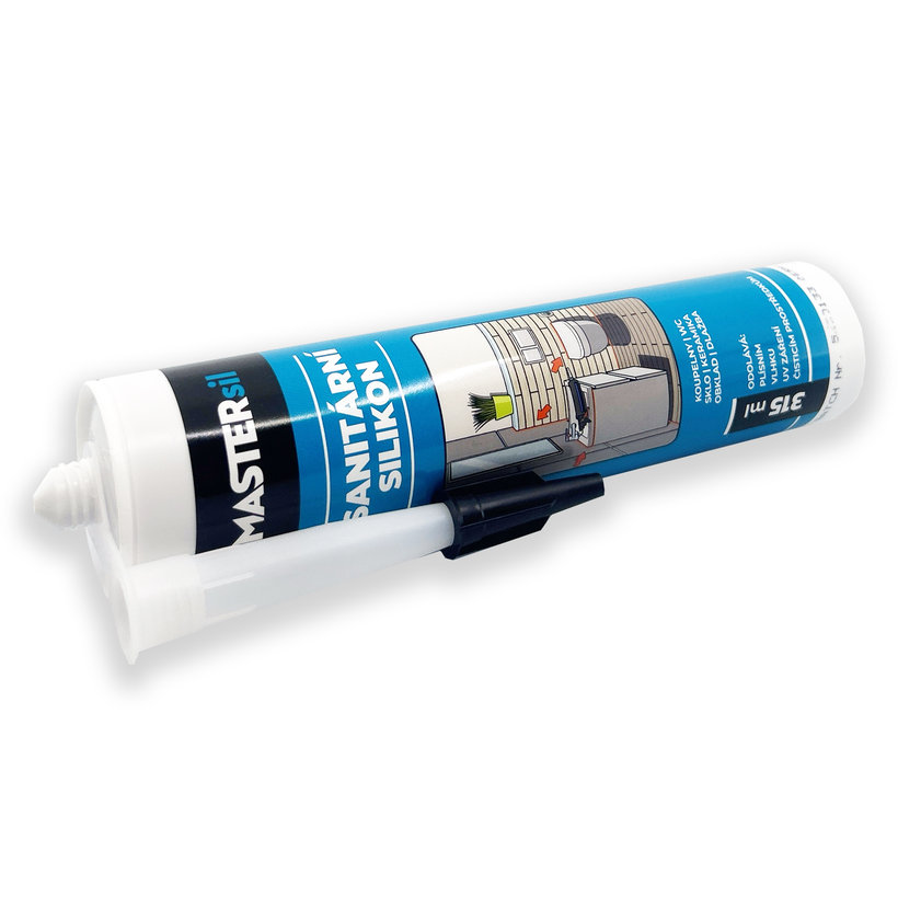 Silikón sanitárny čierny 315ml