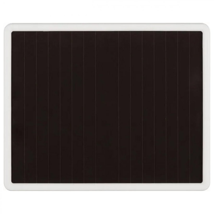 Solárny LED reflektor s pohybovým PIR detektorom biely