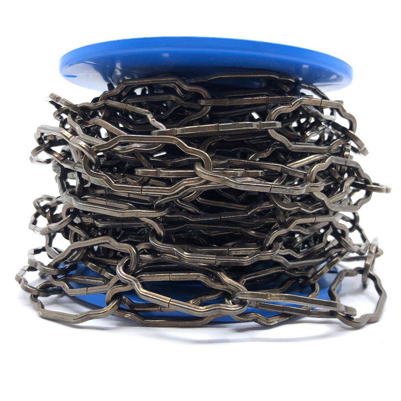 Reťaz ozdobná lustrová/brunýrovaná mosadz 2,8mm