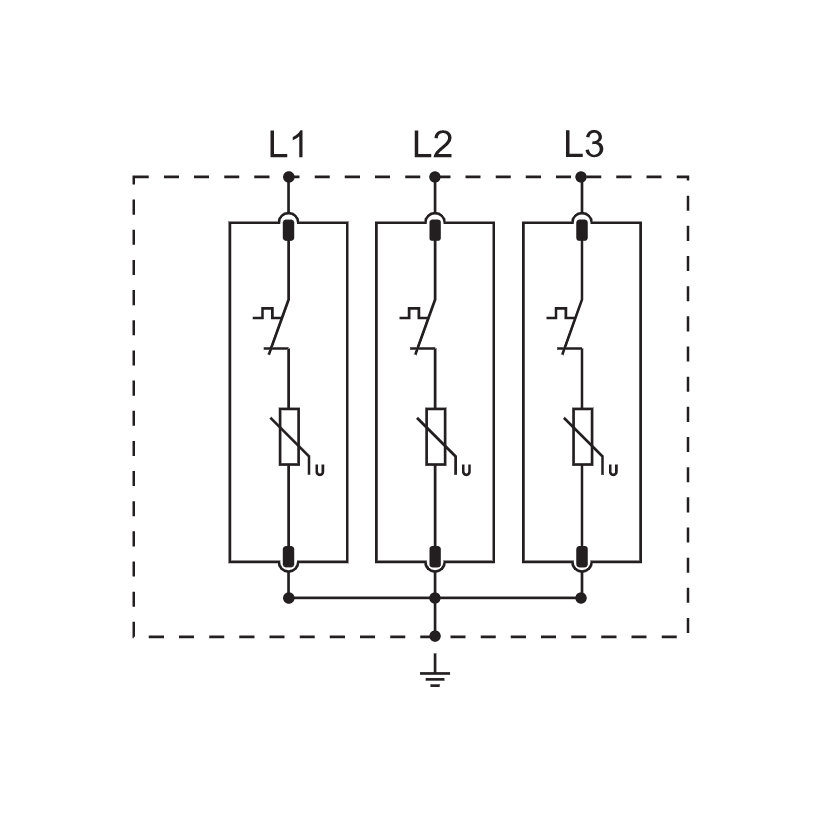 Zvodič prepätia AC typ T1+T2