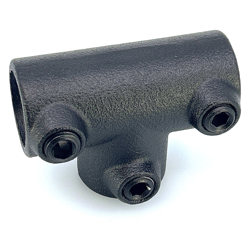 Spojovací článok tvar T 27 mm - čierny