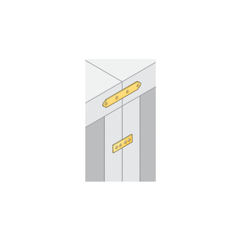 PS1 - Spojovací prvok 120x15x2mm