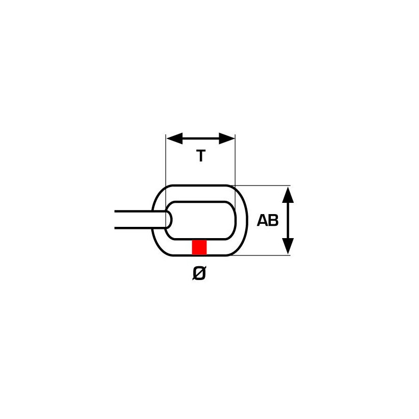 Klasická reťaz farebná na cievke/biela 3mm