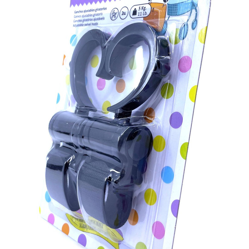 Otočné háčiky na detský kočík