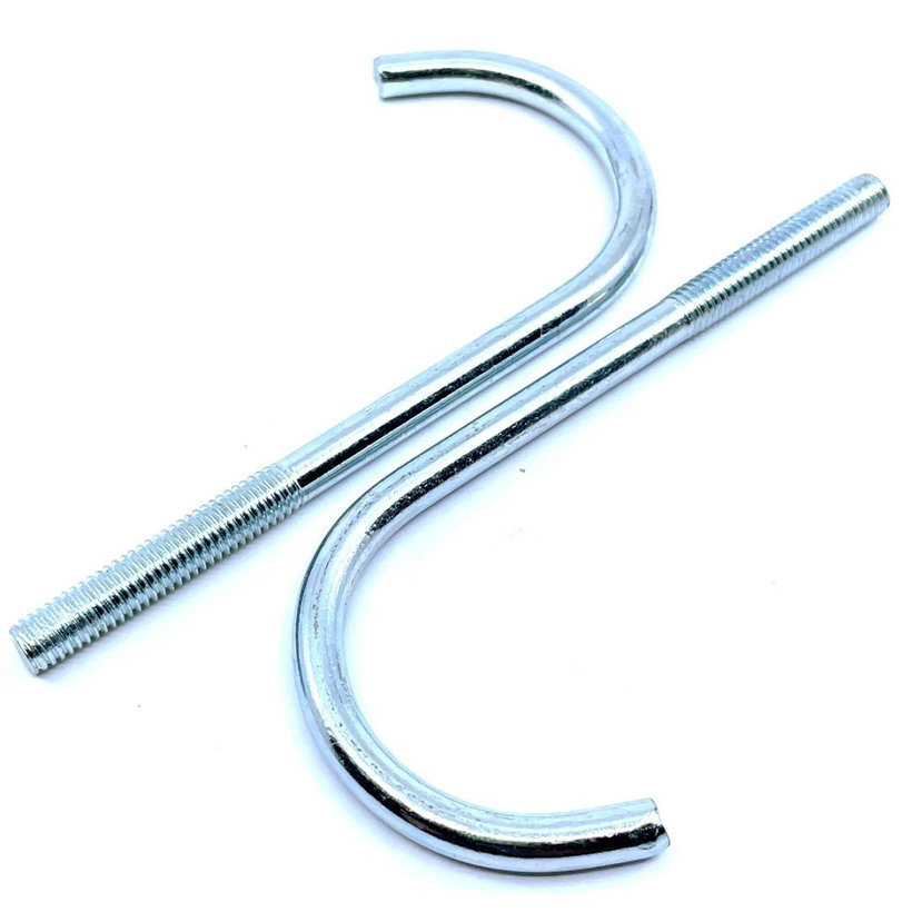 Hák na strešnú krytinu tvar J M8x150mm