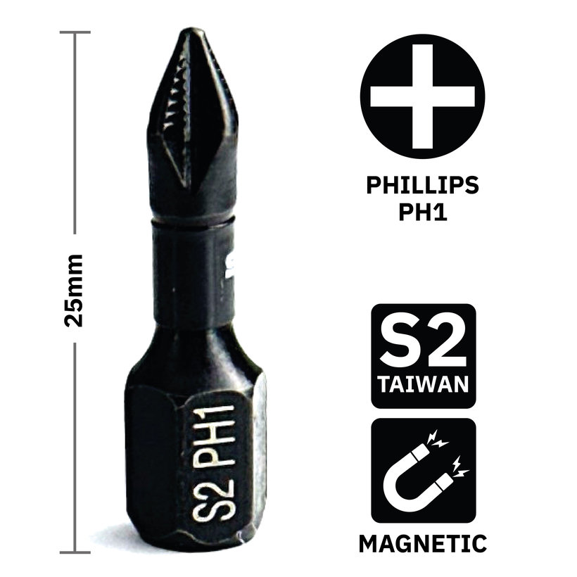 Bit magnetický PH1x25 mm