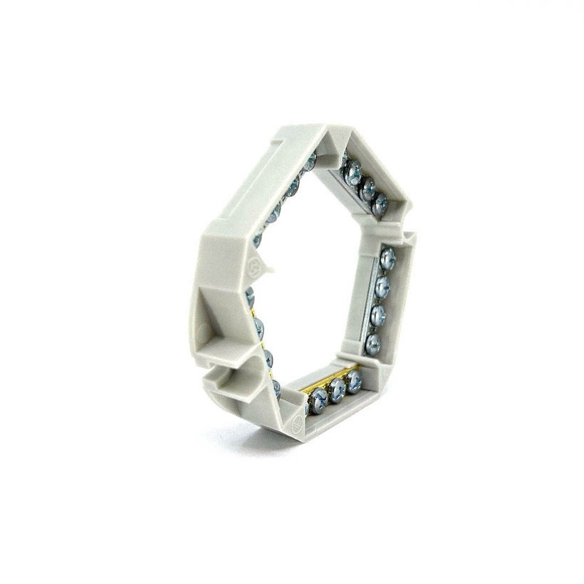 Svorkovnica venček 5P sivá