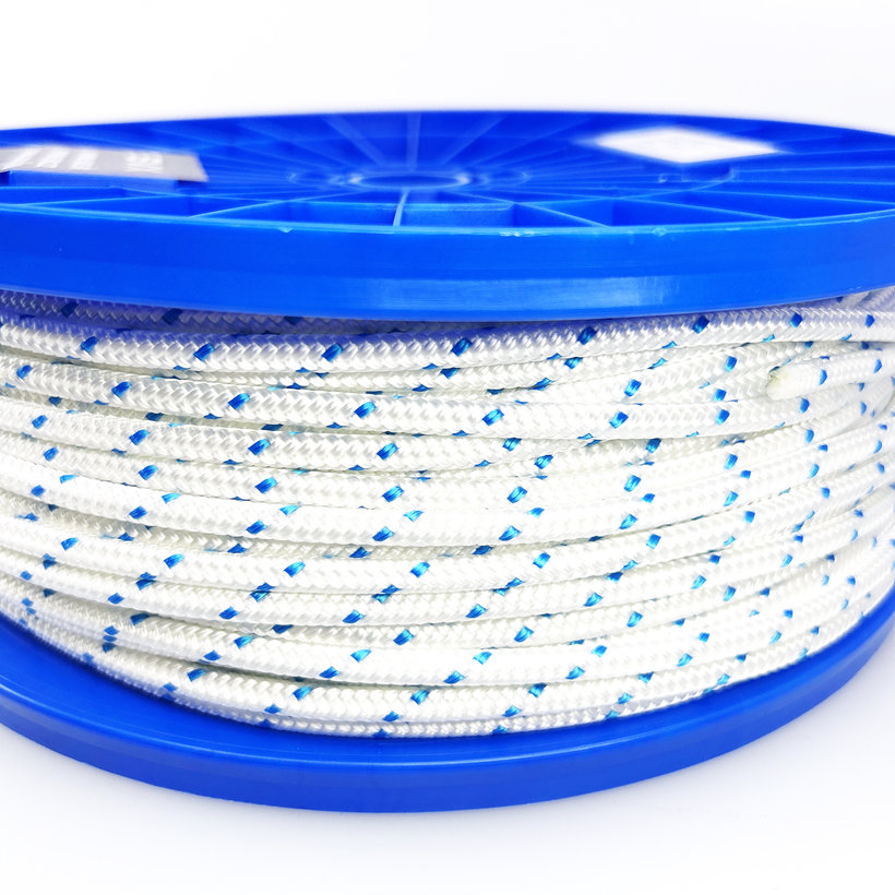 PES štartovacia šnúra TORNADO 16pr 5-100m bielo-modrá