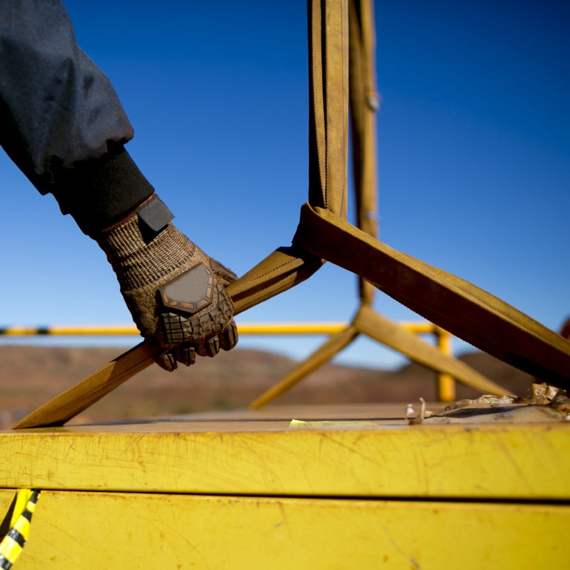 Nekonečná slučka - zdvíhací pás Modrý 8T/6-12M