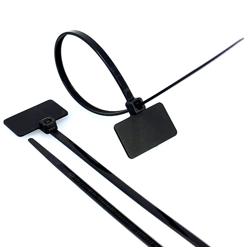 Označovací štítok s páskou čierny - 3,6x220mm