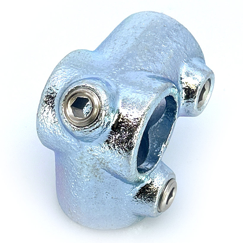 Spojovací článok štyri vetvy 27 mm - pozinkovaný