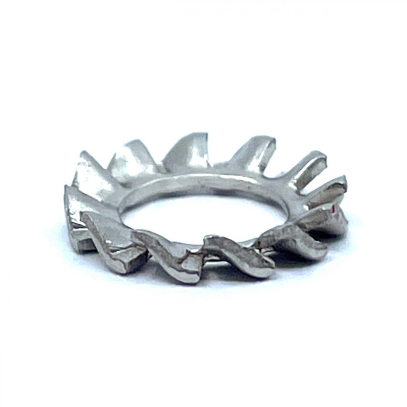 Podložka vejárová DIN 6798A nerez A2 M3