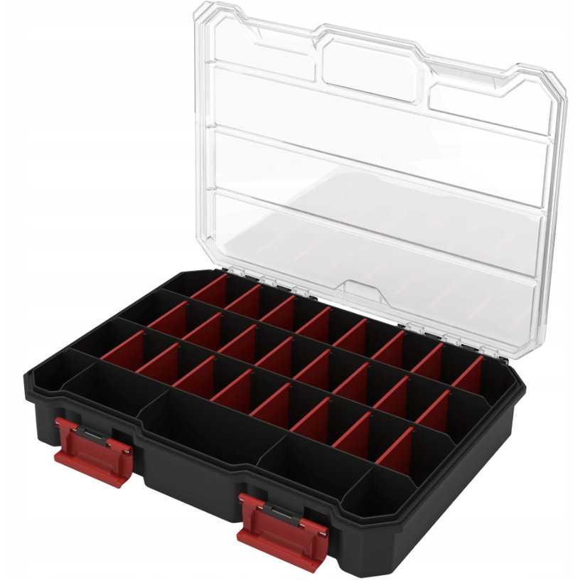 Sada 4 organizérov Compact SET 1B - čierne