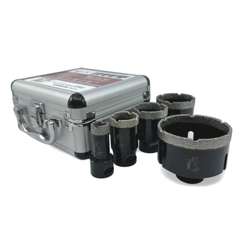 Sada vyrezávačov - diamant (20-72mm)