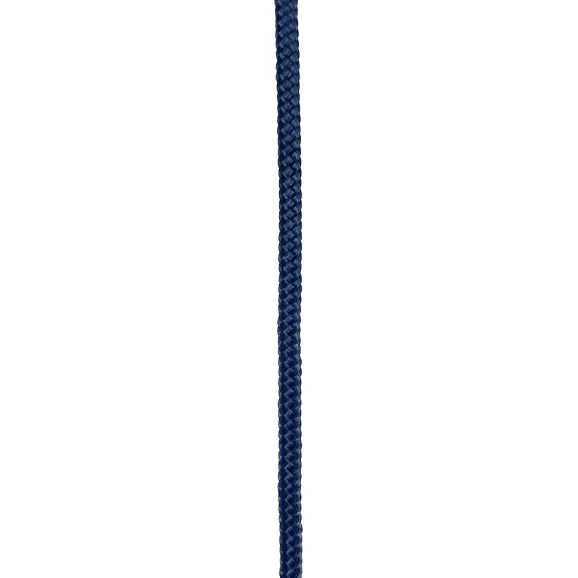 PA pletené lano s jadrom čierne 16pr 3mm