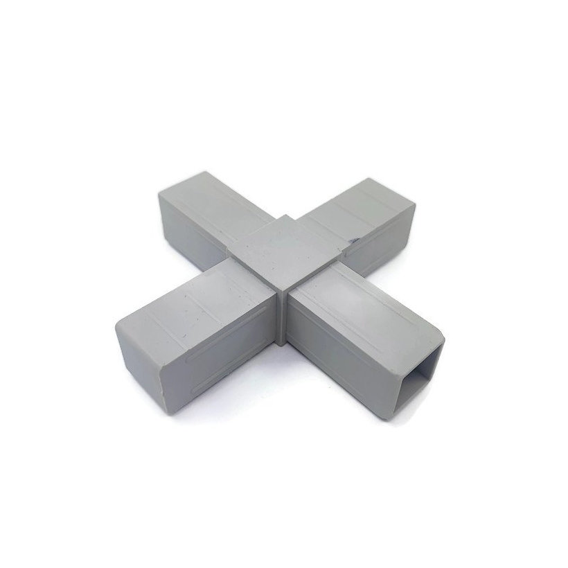 Spojka krížová plastová 20x20mm