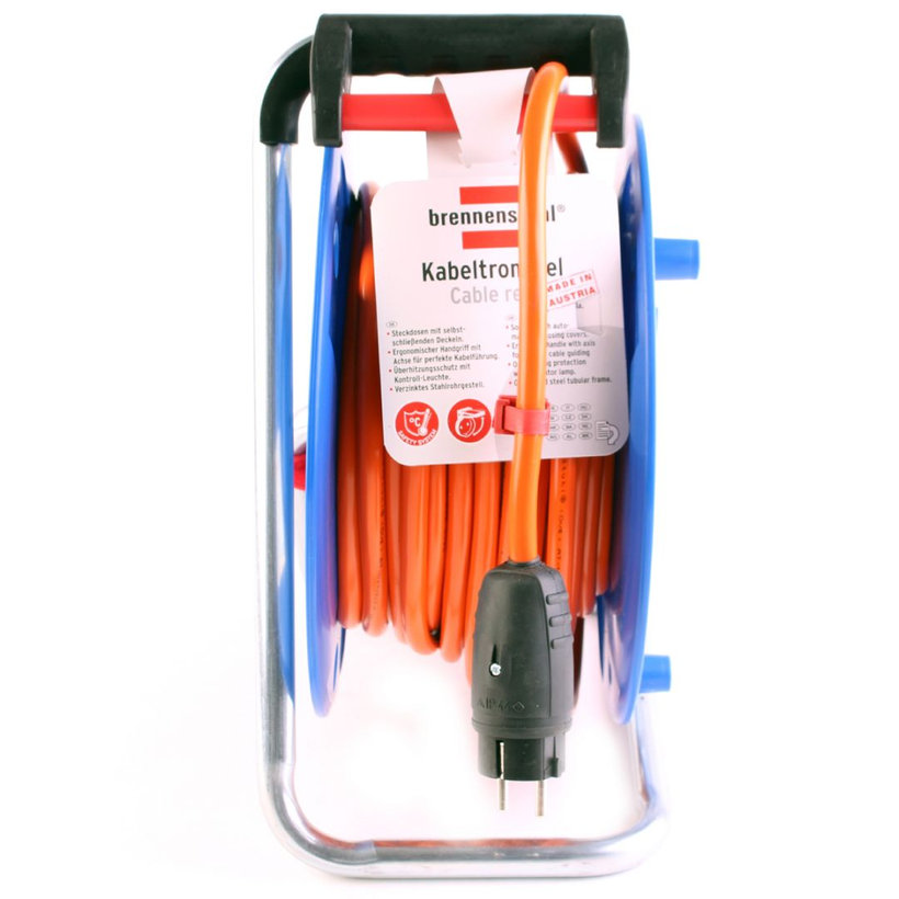 Predlžovací kábel na bubne BREMAXX modrý 25m