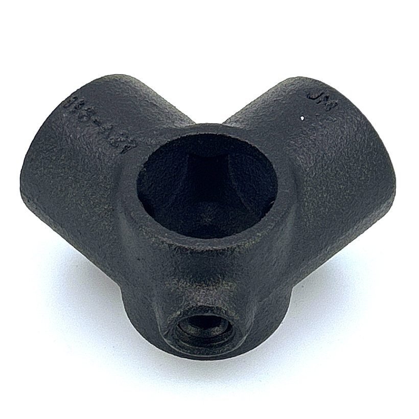 Spojovací článok štyri vetvy 27 mm - čierny