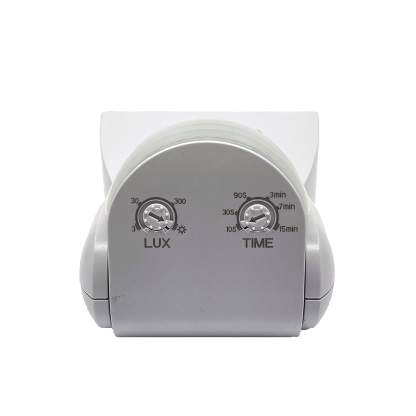 Snímač pohybu nástenný - biely 180°