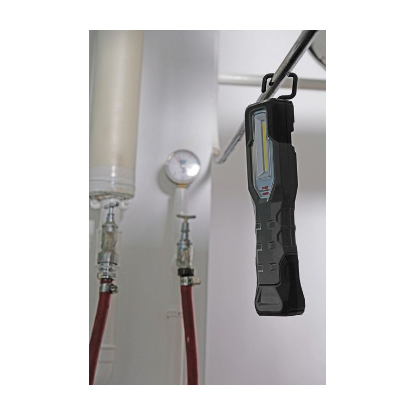 LED akumulátorová ručná lampa HL 1000 A