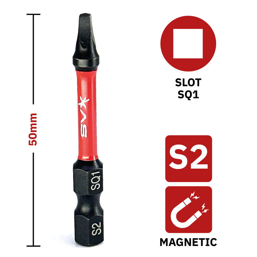 Bit magnetický SQ1x50 mm