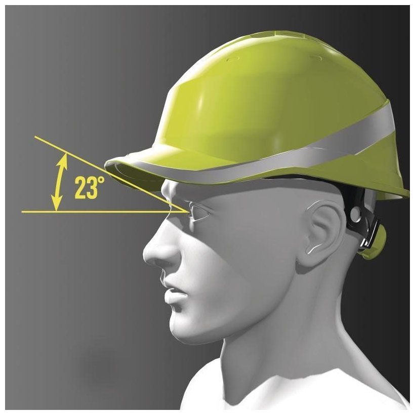 Bezpečnostná prilba DIAMONDVI oranžová