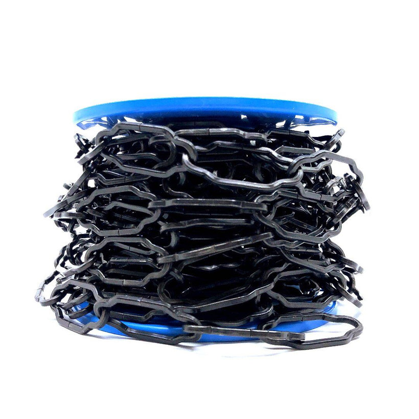 Reťaz ozdobná lustrová/čierny zinok 2,8mm