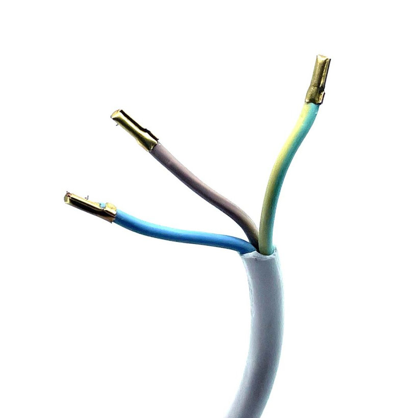 Flexo šnúra 3m 3x1 biela