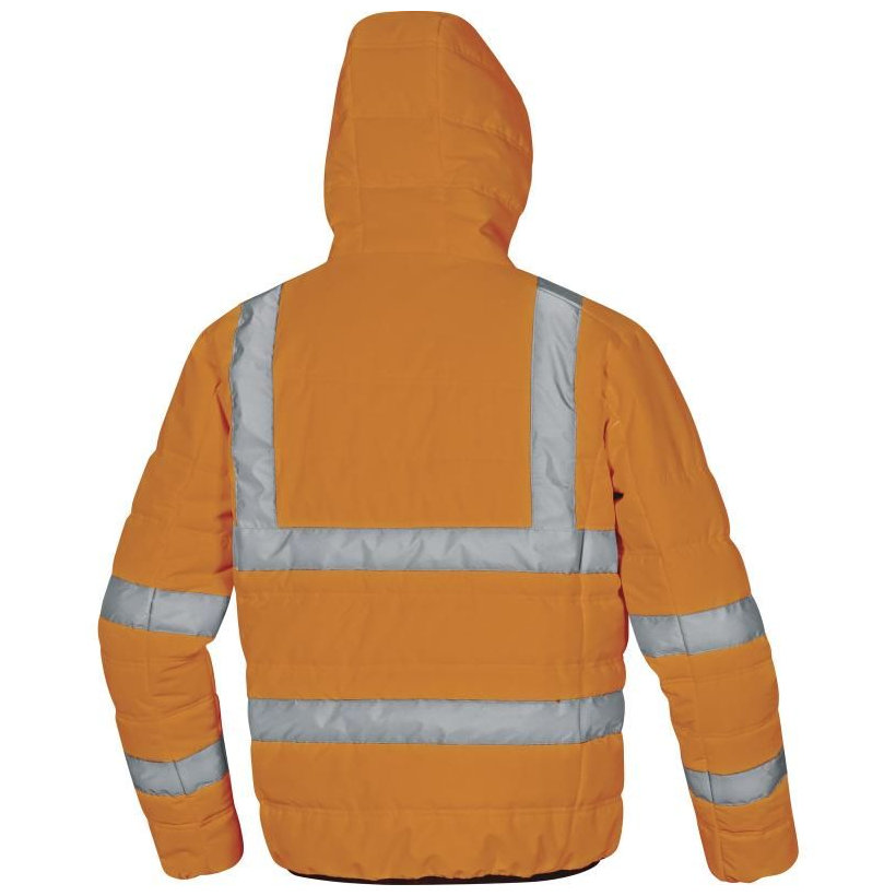 Reflexná prešívaná bunda DOON HV oranžová S