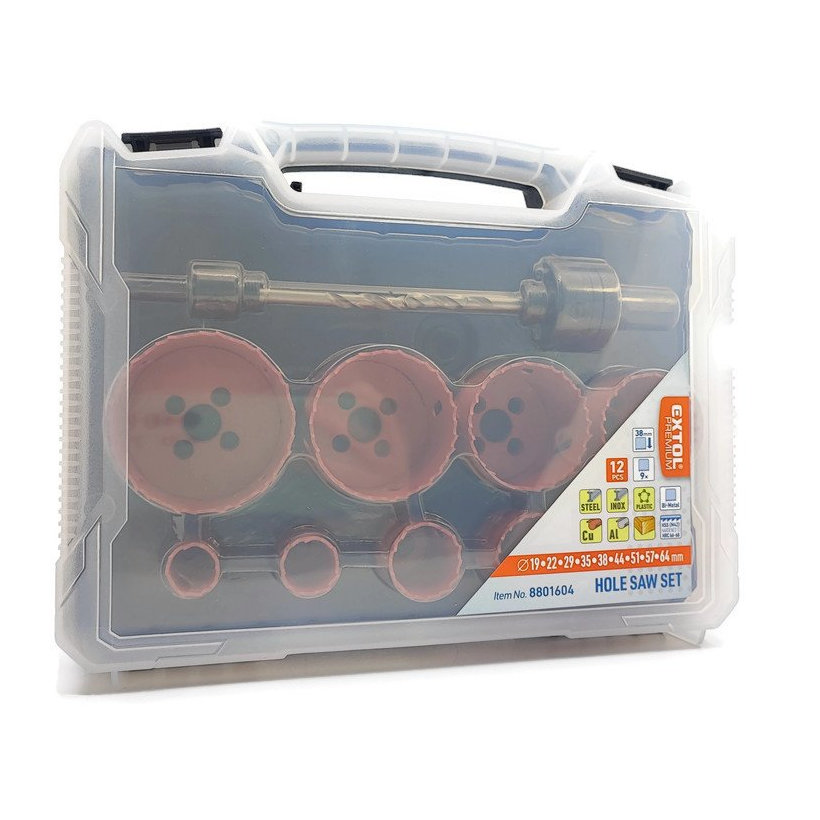 Bimetalové korunky 12-dielna sada