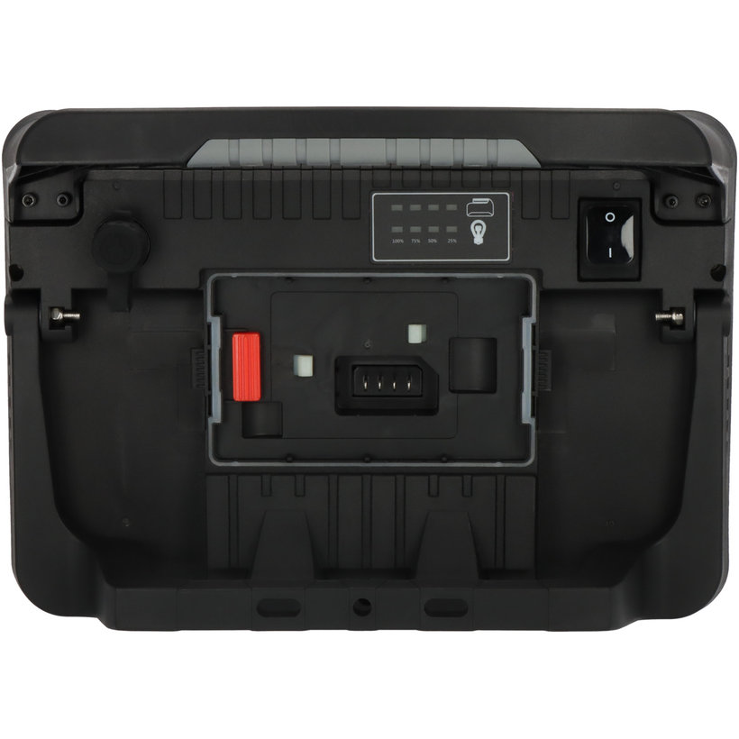 LED hybridný stavebný reflektor - 12500 lm, IP55